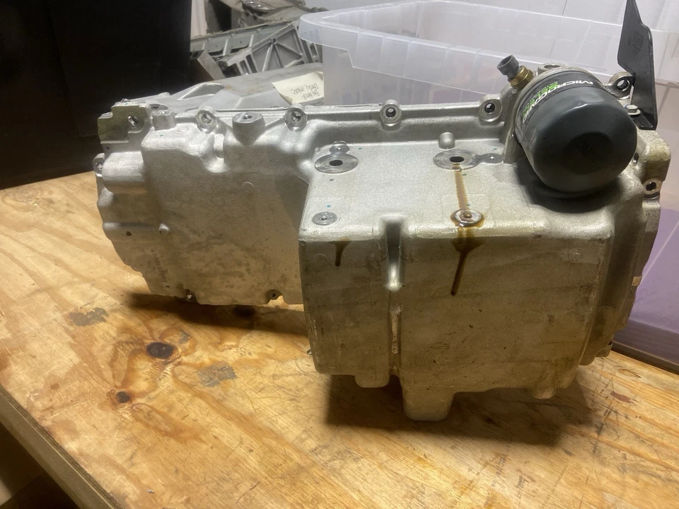 2016–2018 Chevy Camaro Corvette LT1 Engine Oil Pan OEM Used - Image 1 of 4