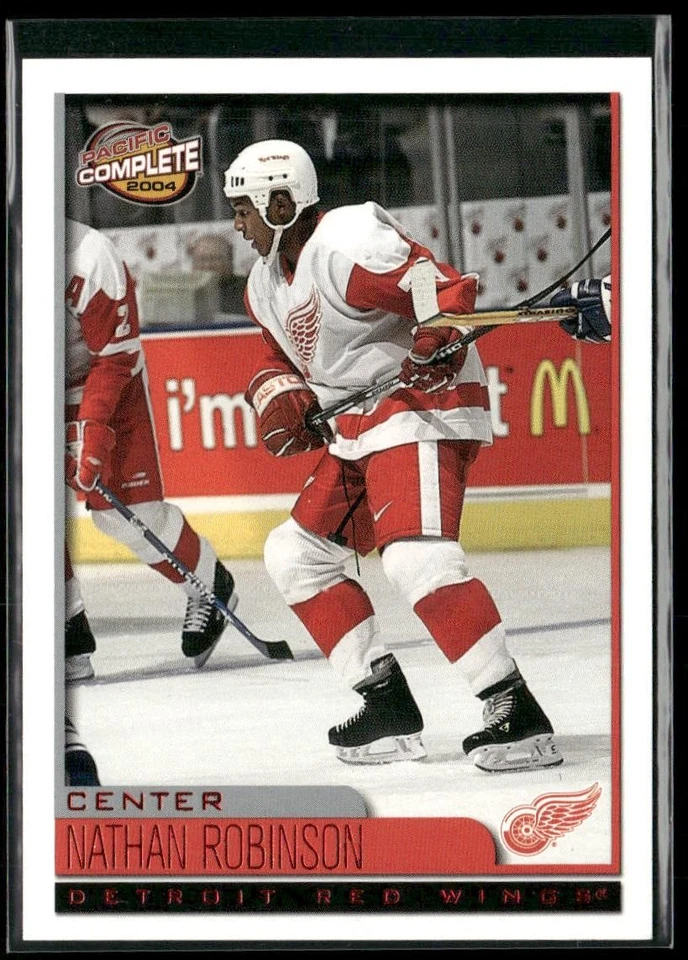 2003-04 Pacific Complete Red Nathan Robinson RC /99 #537 Detroit Red Wings - Image 1 of 2