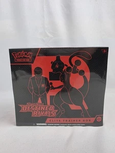 Pokemon Scarlet and Violet: Destined Rivals Elite Trainer Box ETB Brand New - Picture 1 of 6