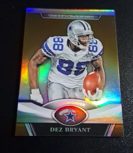 2011 TOPPS PLATINUM FOOTBALL GOLD SP #46 DEZ BRYANT DALLAS COWBOYS NRMT-MT!!! - Picture 1 of 2