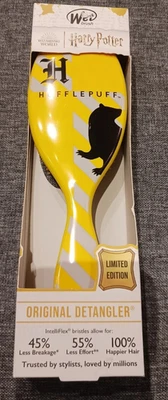 Cepillo Húmedo Harry Potter Hufflepuff Cepillo Desenredante Amarillo Edición Limitada Foto 1 de 2