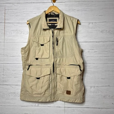Eddie Bauer Vest Mens Size Medium Vintage Utility Fishing Gorpcore Outdoor - Image 1 of 4