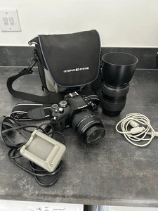 Olympus E-410 Digital SLR Camera 10MP with 2 Lenses 40-150mm 17.5-45mm - Picture 1 of 8