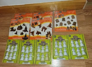 Wilton Halloween Candy Molds And Cupcake Toppers - Picture 1 of 1
