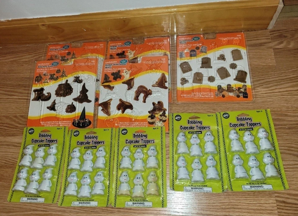 Wilton Halloween Candy Molds And Cupcake Toppers - Image 1 of 1