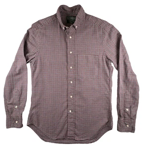 Gitman Bros Vintage Herren S Gingham Check Button Down Hemd Made in USA Baumwolle - Bild 1 von 11