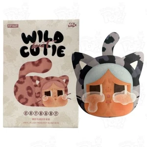 Pop Mart CRYBABY Wild But Cutie Series-Vinyl Face Plush DENIM CUTIE - Picture 1 of 1