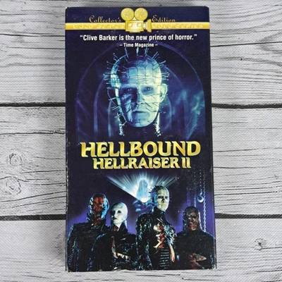 Hellraiser II Hellbound VHS Clive Barker Collectors Edition Gold Series - Image 1 of 4