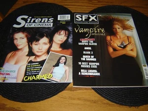 SFX BUFFY The Vampire Slayer Cvr Sirens of Cinema Charmed HIGH GRADE Magazines - Picture 1 of 10