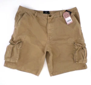 NEW Victory Outfitters Mens Cargo Shorts 39 (39" waist measured) Khaki Beige NWT - Picture 1 of 8