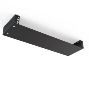 1U Universal Wall Mount Rack Bracket with Square Hole Rails - Picture 1 of 3