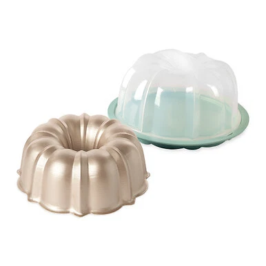 Nordic Ware Bundt® Pan with Translucent Cake Keeper - Image 1 of 3