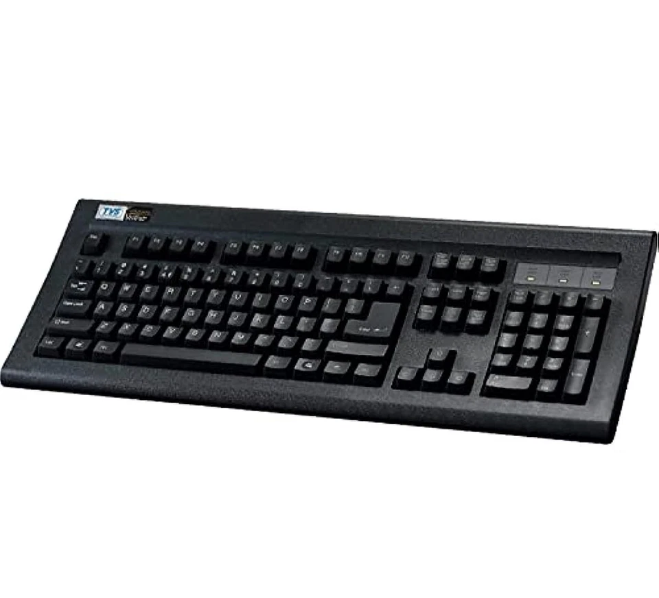 TVS ELECTRONICS USB Gold Keyboard (Black) - Image 1 of 1