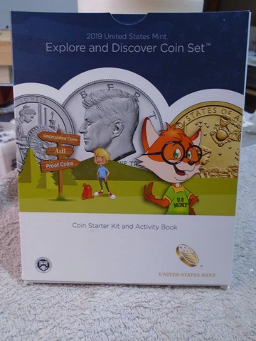 2019 Explore & Discover Coin Set Proof & Uncirculated Cover