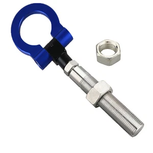 Sprots Blue Folding Ring Tow Hook para Jeep Renegade Patriot Cherokee Wrangler - Imagen 1 de 4