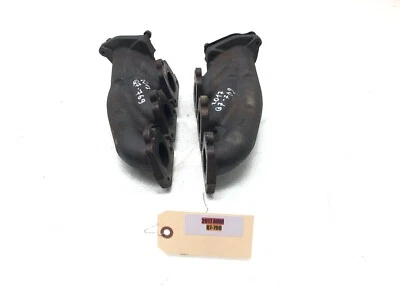 2012-2017 AUDI Q7 3.0L V6 RIGHT LEFT ENGINE EXHAUST MANIFOLD HEADERS PIPES OEM - Image 1 of 4