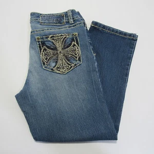 Code Bleu Womens Regular straight Ankle Stretch W30 / L26  UK 12 REF (M17359 - Picture 1 of 11