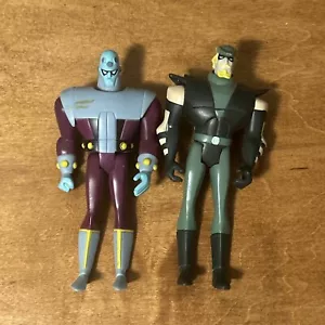 Justice League Unlimited Brainiac And Green Arrow 4.5" figure Mattel 2007 JLU - Picture 1 of 2