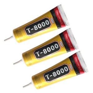 15/110ml T8000 Clear Glue Needle Point Drill Phone Screen Repair Glass Jewelry - Picture 1 of 13