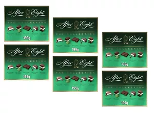 After Eight Dark & Milk Peppermint Mint Chocolate Box, 199g - Picture 1 of 4