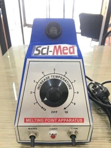 MELTING POINT APPARATUS 110V US PLUG With 100 Capillary Tubes USA SELLER - Picture 1 of 10