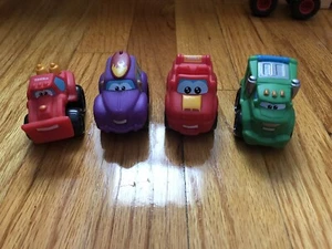 4 Tonka Chuck & Friends Wheel Pals 2,5" Mini Playskool - Bild 1 von 2