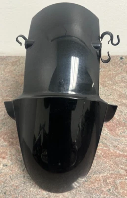 [USED] 2012-2016 Kawasaki Ninja ZX-6R Black Front Fender Fairing OEM 35004-0118 - Image 1 of 4