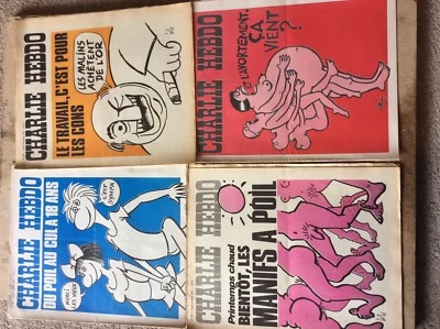 Lot 4 Ancien Charlie Hebdo 1974 - Photo 1/4