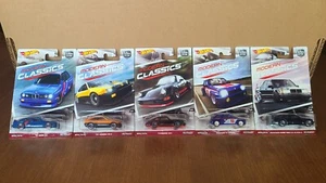 Hot Wheels Car Culture Modern Classics 2017 Set of 5 - Picture 1 of 12