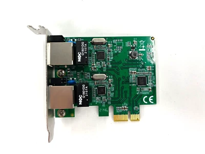StarTech Dual Port Gigabit PCI-e Server Network Adapter RJ-45 Card ST1000SPEXD4 - Image 1 of 4