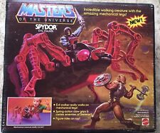 MOTU Vintage SPYDOR Masters of the Universe MISB MOC sealed Box He Man