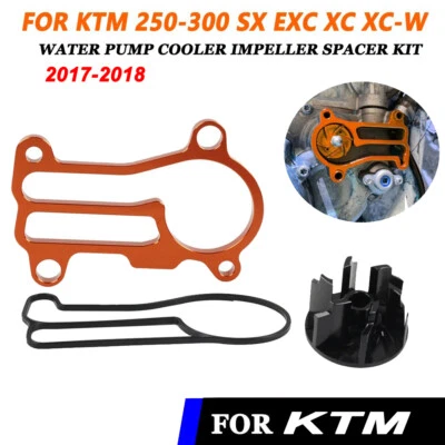 For KTM 250 300 SX EXC XC XC-W XCW CNC Water Pump Impeller Spacer Kit 2017-2018 - Image 1 of 4