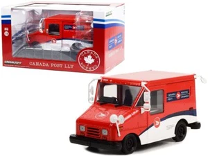Canada Post LLV Long-Life Postal Delivery Vehicle Red and White 1/18 Diecast Mod - Picture 1 of 4