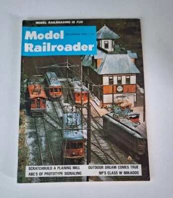 Model Railroader Magazine September 1976 - Image 1 of 2
