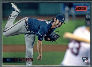 2021 Stadium Club Ian Anderson Rookie RC Red Foil #203 Braves SP QTY - Bild 1 von 2