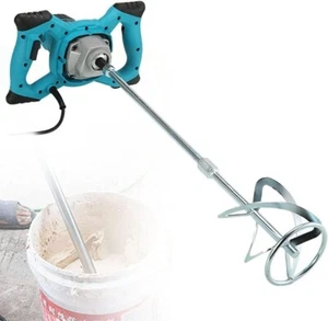 TRAPANO MISCELATORE IMPASTATORE MESCOLATORE CON FRUSTA PER CEMENTO COLLA PITTURA - Foto 1 di 4