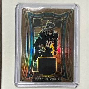 Select 2020 - Muestras de novato #RS-LSA Laviska Shenault Jr. dorado/49 parche de radiocontrol  - Imagen 1 de 2