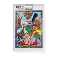 Rick & Morty G.A.S. Trading Cards Shock Drop 11  #8 of 25 Only MAGMA FOIL GAS !