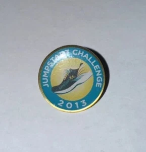 Jumpstart Challenge Lapel Pin from 2013 features tennis shoe that has logo - Picture 1 of 2