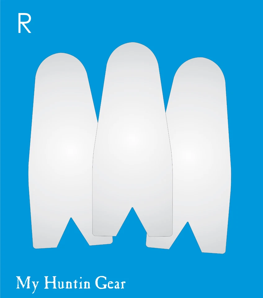 Item R - 3 Mylar Replacement Reeds For Banded Flute Goose Call by My Huntin Gear - Image 1 of 1