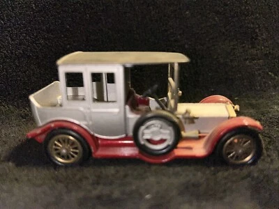 MATCHBOX LESNEY ENGLAND MODELS OF YESTERYEAR 1912 ROLLS ROYCE Y7C-1 SILVER BODY - Image 1 of 4
