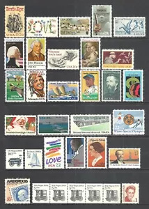 UNITED STATES VARIOUS MNH ISSUES 1981 to 1987 CV $25.75 - Picture 1 of 2