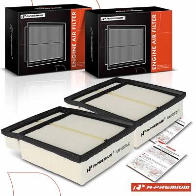 2Pcs Engine Air Filter for Audi RS4 2007-2008 S4 2004 2005 2006 2007-2009 4.2L - Image 1 of 4