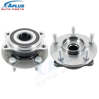 Par de conjuntos de cojinetes de cubo de rueda delantera para 2014 2015 2016 2017 2018 Mazda 3 5 orejetas Foto 1 de 4
