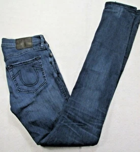 True Religion Stella Womens Size 26.5X32 Jeans Skinny Stretch Low Rise EUC - Picture 1 of 12