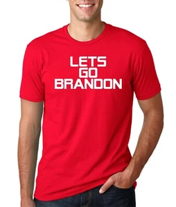 "LETS GO BRANDON" SUPPORT SHIRT DRAIN THE SWAMP Crew Neck Short Sleeves T-Shirt  - Picture 1 of 1
