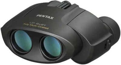 PENTAX Porro Prism Binoculars UP 8-16x21 Brown New - Image 1 of 4