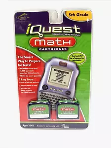 iQuest (from Quantum Leap) Math 5th Grade - Cartridges A & B - Picture 1 of 2