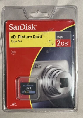 SanDisk 2GB xD-Picture Card Type M+ - Image 1 of 2