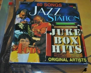 NEW 60 Songs JAZZ STATION Juke Box Hits 4 CD's vol. 1-4 Original Artists HOLLAND - Picture 1 of 2